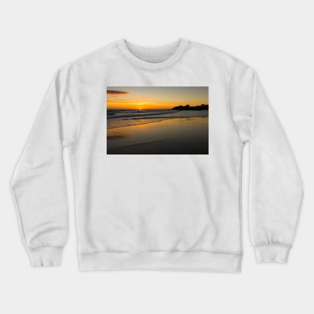 Super Seaton Sluice September Sunrise (2) Crewneck Sweatshirt by Violaman